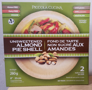 Pie Crust - Unsweetened Almond (Piccola Cucina)